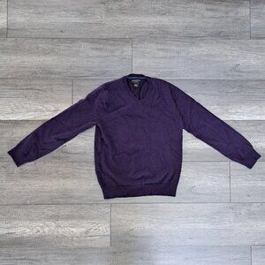 Banana Republic men's merino wool v neck sweater